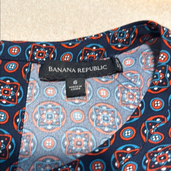 Banana Republic Navy and Red Mini Dress - Picture 8 of 13